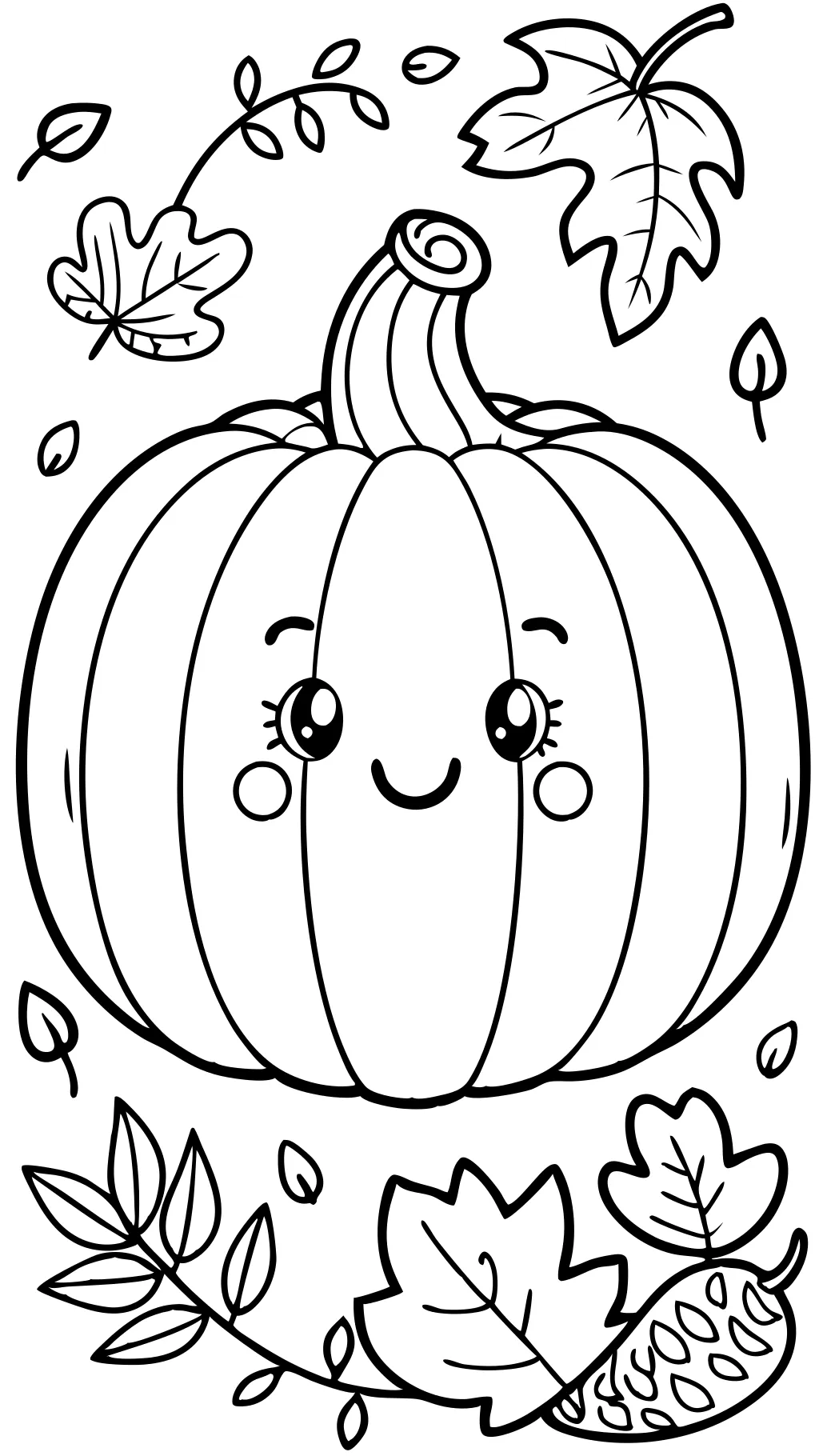 pumkin coloring page